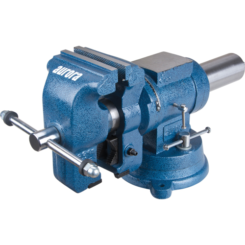 Multi-Purpose Bench Vise, 5" Jaw Width, 3-1/10" Throat Depth Fastek