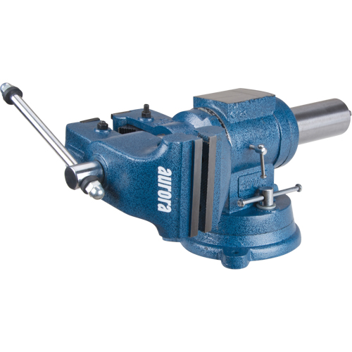 Multi-Purpose Bench Vise, 5" Jaw Width, 3-1/10" Throat Depth Fastek