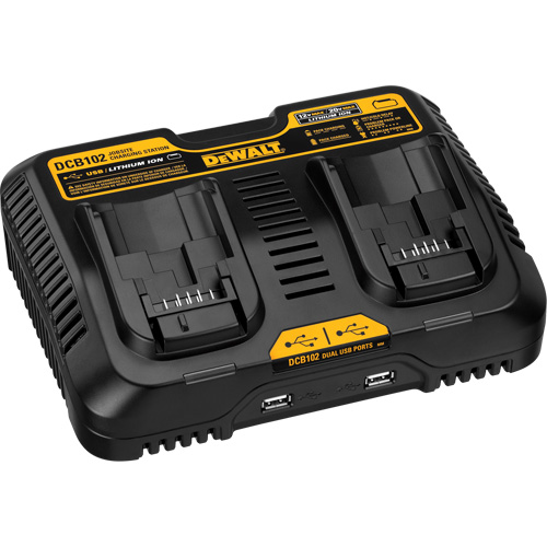 Max Jobsite Charging Station, 12 V/20 V, Lithium-Ion Fastek