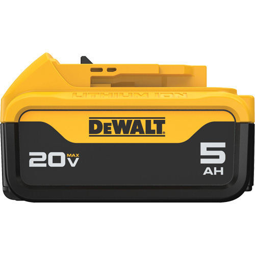 Max XR&reg; Premium Battery Pack, Lithium-Ion, 20 V, 5 A Fastek