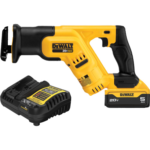 Ensemble scie alternative compact, 20 V, Lithium-ion Bloc-pile, 0-2900 coups/min Fastek