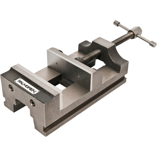 Palmgren&reg; Traditional Drill Press Vise, 6" Jaw Width, 2" Throat Depth, Universal Base Fastek