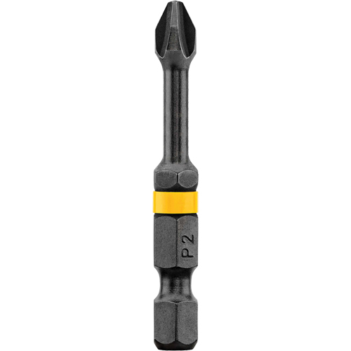 Dewalt 2" Phillips #2 Impact Ready&reg; Bit, Phillips, #2 Tip, 1/4" Drive Size, 2" Length Fastek
