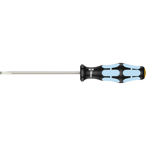 3335 Slotted Screwdriver, 3.5 mm, 7-1/8" L, Plastic Handle Fastek
