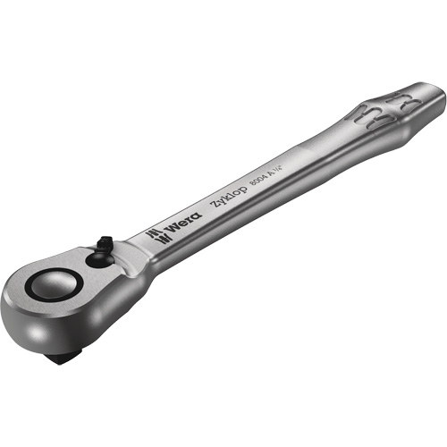 Zyklop Metal 1/4 Metal Ratchet with switch lever, 1/4" Drive, Plain Handle Fastek