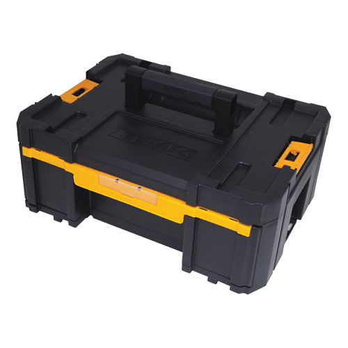 TSTAK&reg; III Tool Box with Single Deep Drawer, 16-3/4" x 12-1/4" x 6-7/8", Black Fastek