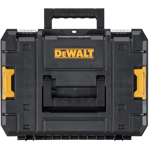 TSTAK&reg; II Tool Box with Flat Top, 17-1/4" x 13" x 6-3/8", Black Fastek