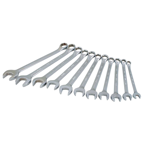 Wrench Set, Combination, 11 Pieces, Metric Fastek