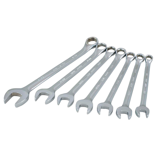 Wrench Set, Combination, 7 Pieces, Metric Fastek