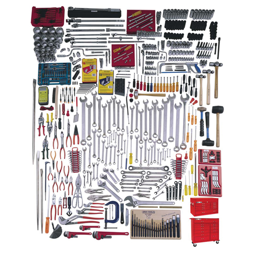 Jeu maître avec boîtes &agrave; outils, 835 morceaux Fastek