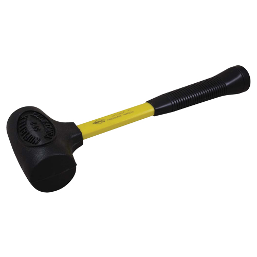 Soft Face Hammer, 32 oz., Textured Grip, 14" L Fastek