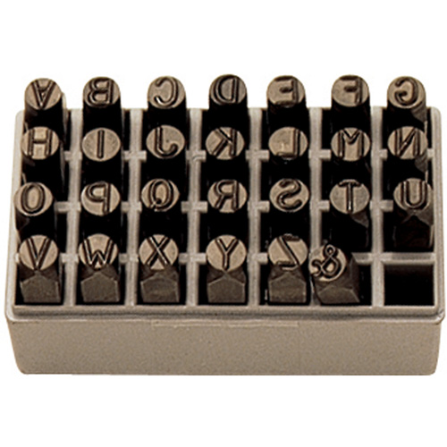 Letter Hand Stamp Set, 27 Pieces Fastek