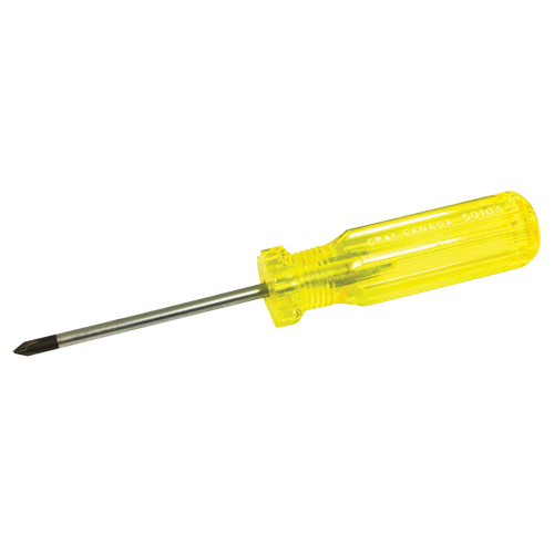 Phillips Screwdriver, #1, 6-3/4" L, Plastic Handle Fastek