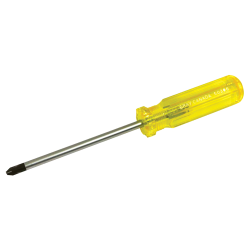 Phillips Screwdriver, #3, 10" L, Plastic Handle Fastek