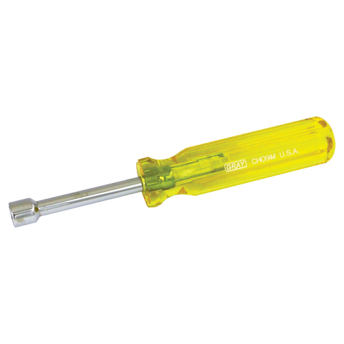 Nut Driver, 9 mm Drive, 6-3/4" L, Non Magnetic Fastek