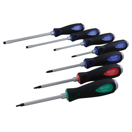 Screwdriver Set, 7 Pcs. Fastek