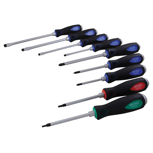 Screwdriver Set, 9 Pcs. Fastek
