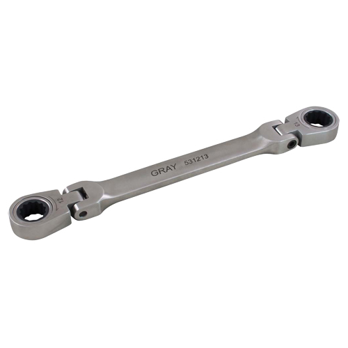 Double Box End Flex Head Ratcheting Wrench Fastek