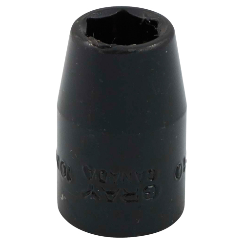 Socket, Impact, 10 mm, 3/8" Drive, 6 Points Fastek