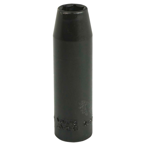 Douille, Chocs, 3/8", Prise 3/8", 6 pans, Profond Fastek