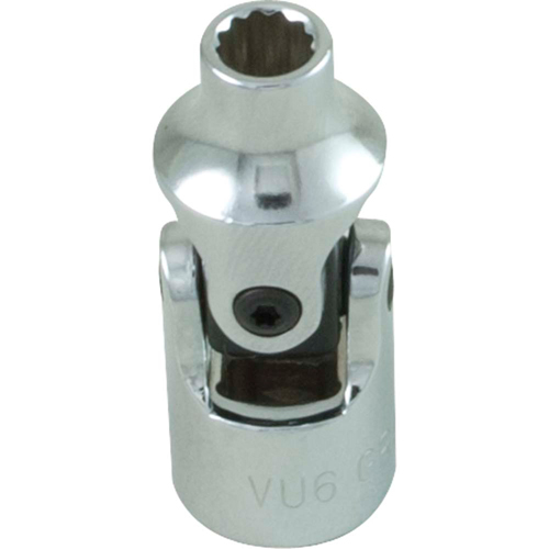 Universal Joint Socket , 1/4" Drive, 12 Points Fastek