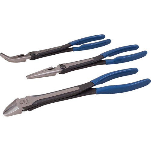Long Reach Plier Set, 3 Pieces Fastek