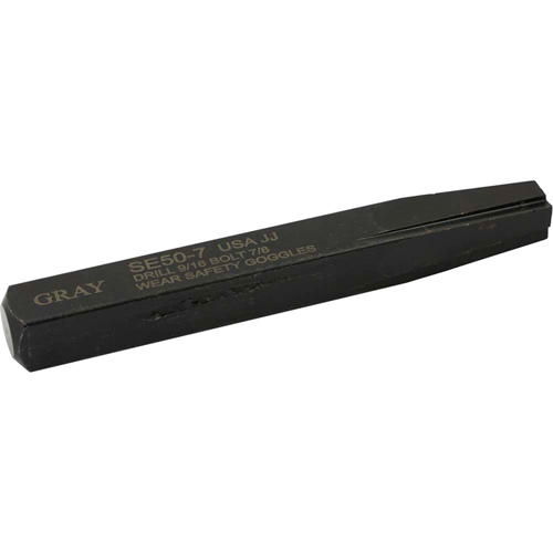 Straight Type Screw Extractor, 7, For Screw Size 7/8", Carbide Fastek