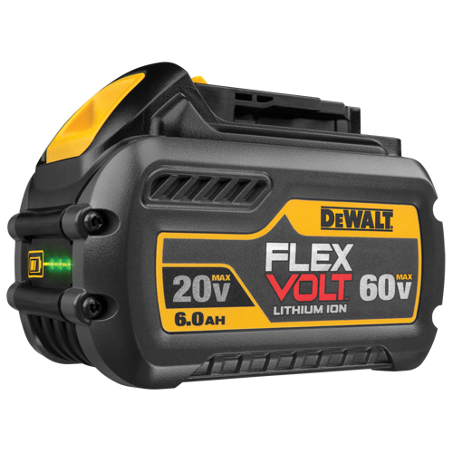 FlexVolt Battery, Lithium-Ion, 60 V, 6 A Fastek