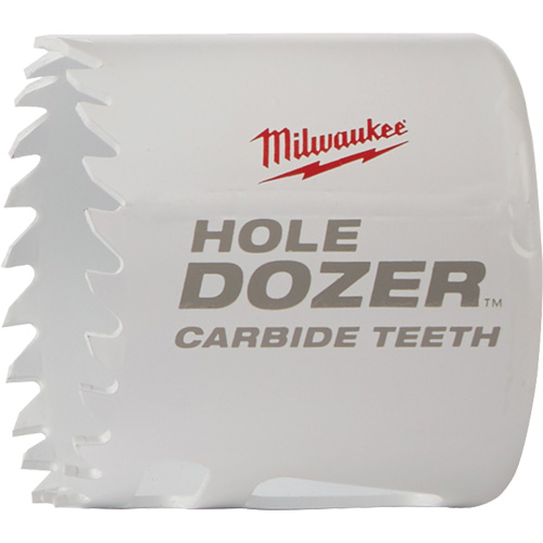 Scie &agrave; bouteur Hole Dozer avec dents au carbure, 2", Profondeur de la coupe 1-63/100", Carbure Fastek
