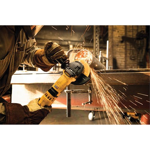 Trigger Switch Angle Grinder, 6", 120 V, 13 A, 9000 RPM Fastek