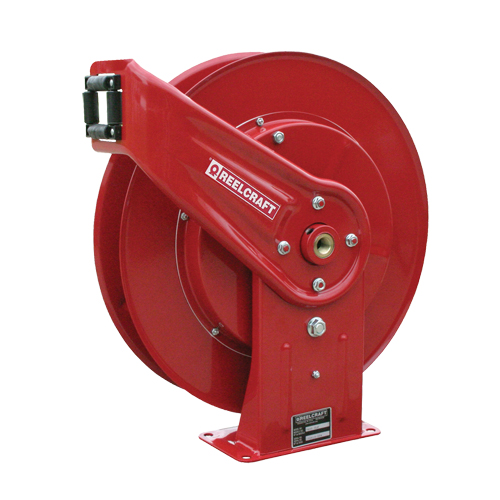 General Hose Reel, Single Hose, 7" W x 19-3/4" D x 20-1/4" H Fastek