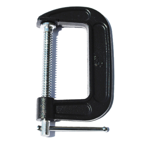 C-Clamp, 4" (102 mm) Capacity, 2-3/4" (70 mm) Throat Depth Fastek