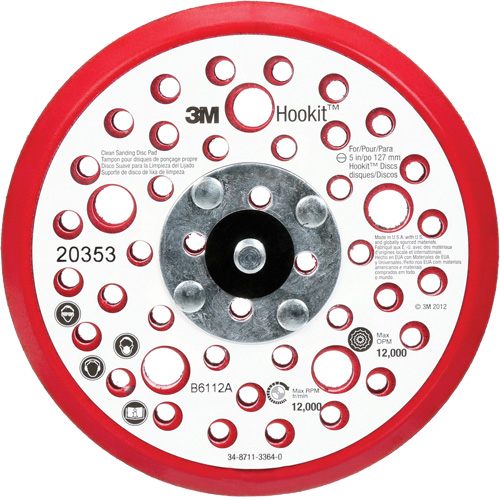 Tampon pour disque &agrave; profil bas de ponçage Fastek