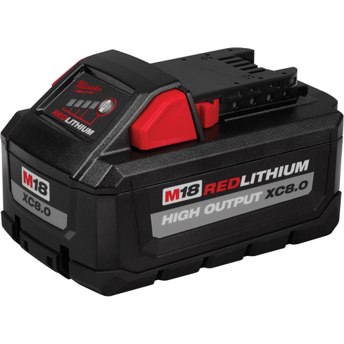 Bloc-pile M18 Redlithium High Output XC8.0, Lithium-ion, 18 V, 8,0 Ah Fastek