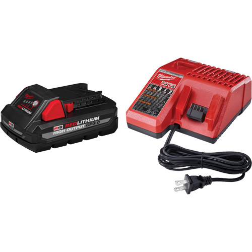M18 Redlithium High Output CP3.0 Battery Charging Kit, 18 V, Lithium-Ion Fastek