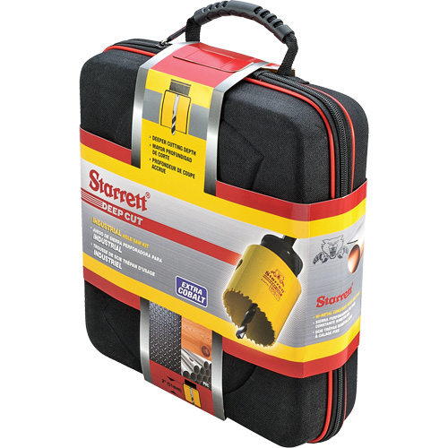 Trousse de scies-cloches industrielles, 14 morcea Fastek