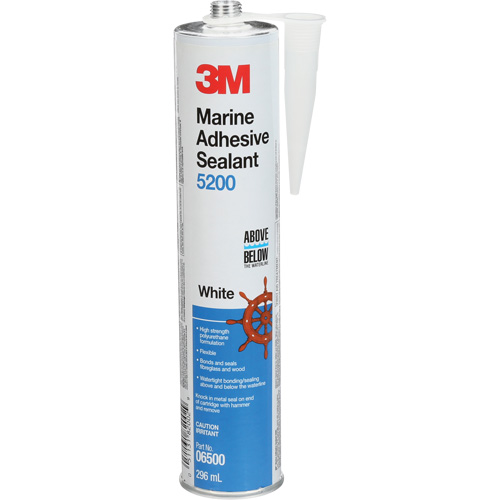 Marine Adhesive Sealant 5200, 378 ml, White Fastek