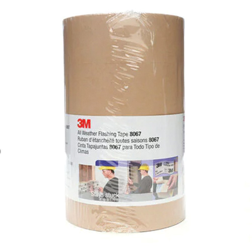 All Weather Flashing Tape 8067, 228.6 mm (9") x 22.86 m (75'), Brown Fastek