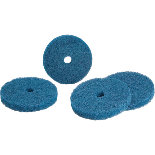 Standard Abrasives Buff and Blend HS-F Disc, 4" Dia., Medium Grit, Aluminum Oxide Fastek