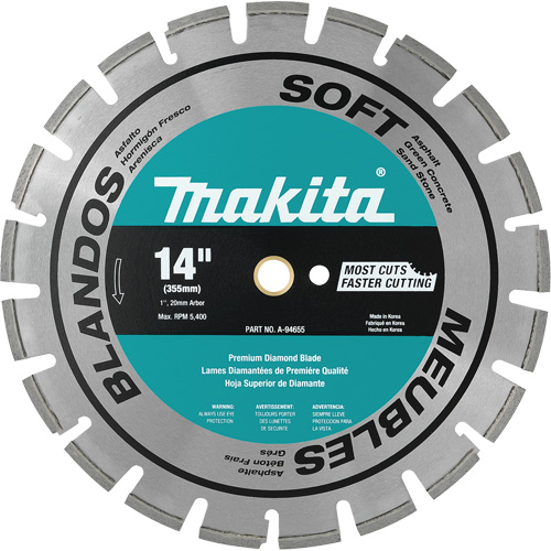 Soft Material Segmented Diamond Blade Fastek