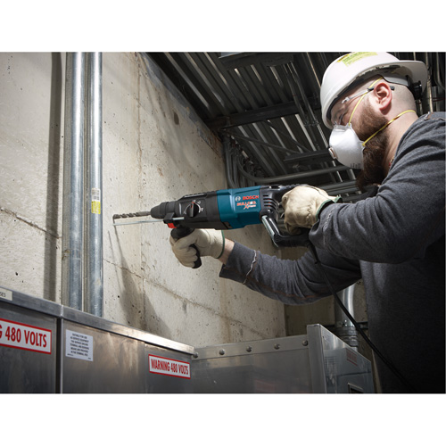 SDS-Plus&reg; Bulldog Xtreme Rotary Hammer, 3/16" - 5/8", 8 A, 0-5800 BPM, 0-1300 RPM, 2.0 ft.-lbs. Fastek