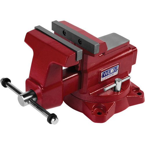 Utility HD Bench Vise, 6-1/2" Jaw Width, 4-1/4" Throat Depth Fastek