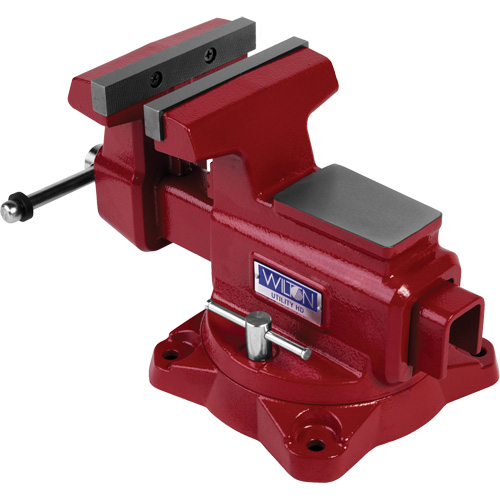 Utility HD Bench Vise, 6-1/2" Jaw Width, 4-1/4" Throat Depth Fastek