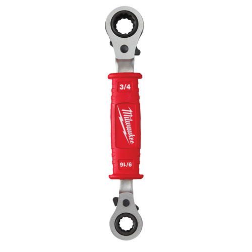 Lineman's 4-in-1 Insulated Ratcheting Box Wrench Fastek
