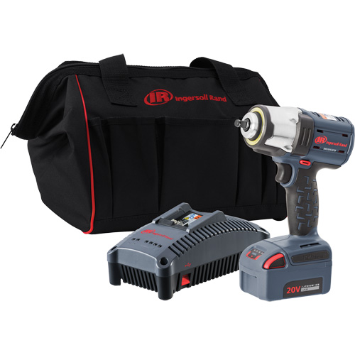 Ensemble de cl&eacute;s &agrave; chocs compactes sans fil IQv20, 20 V, Mandrin 3/8" Fastek