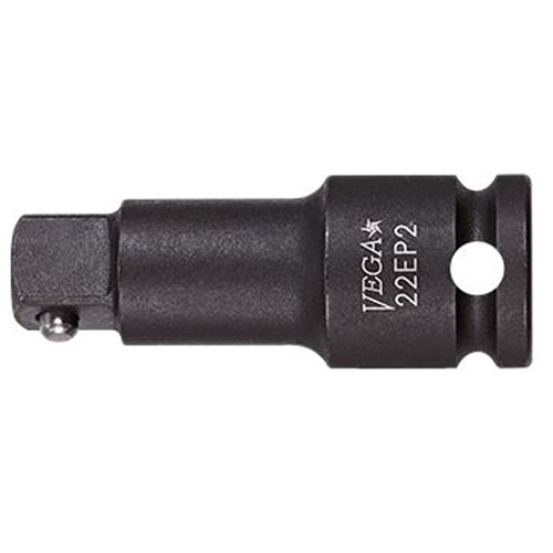 Pin Lock Impact Socket Extension, Impact, 3/8" Drive, 1-3/8" L Fastek