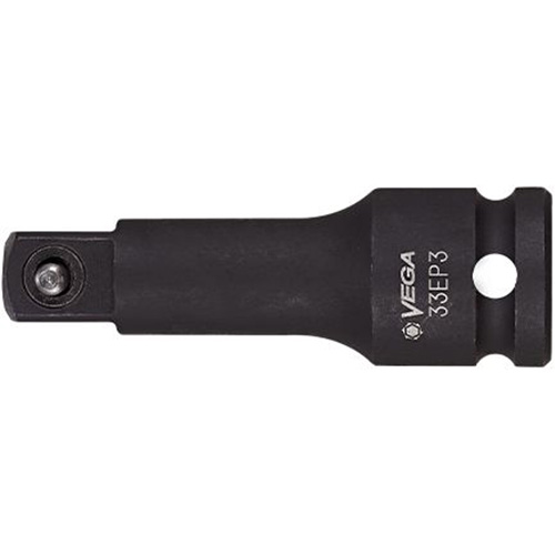 Tige de rallonge &agrave; verrouillage &agrave; broche pour douilles &agrave; choc, Chocs, Prise 1/2", 1-3/8" lo Fastek