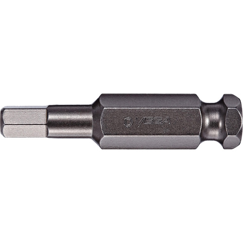 Power Bit, Hex, 1/2" Tip, 7/16" Drive Size, 2" Length Fastek