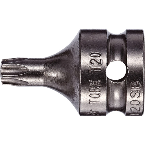 Embout &agrave; ins&eacute;rer, Torx inviolable, 8 x 3/4" lo, Prise 1/4" Fastek