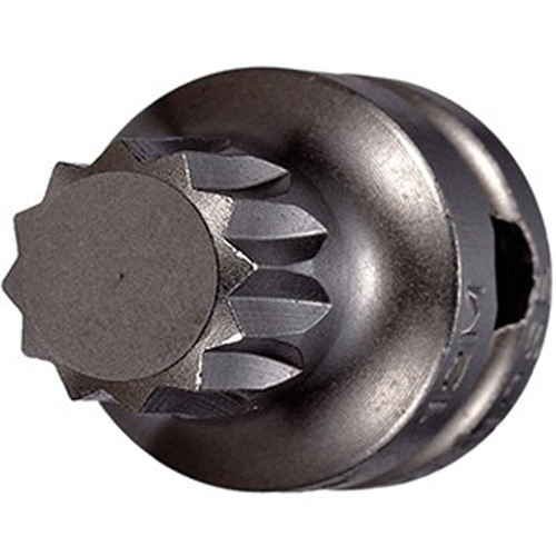 Socket Bit, Triple Square, 5 x 1" L, 3/8" Drive Fastek